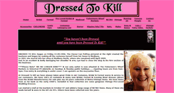 Desktop Screenshot of dressedtokill.com.au